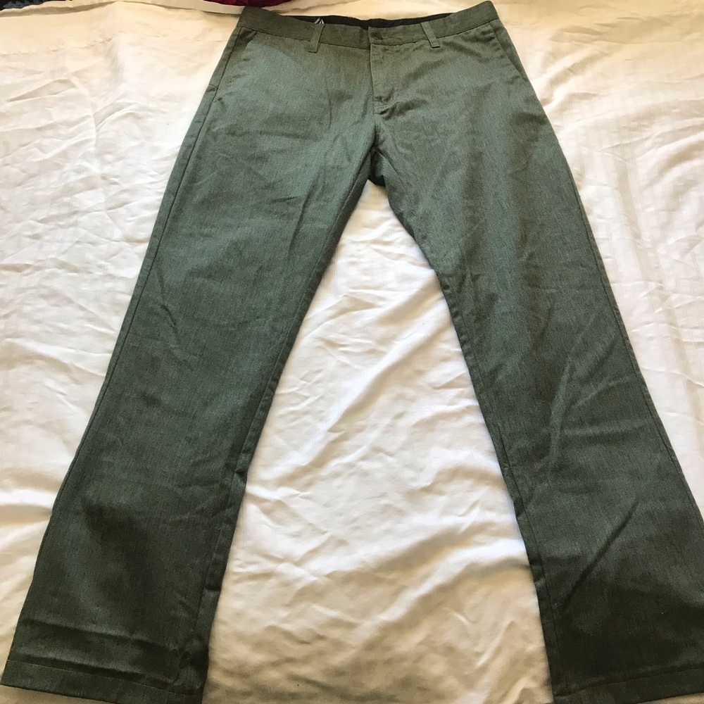 Volcom Green Pants 32 x 32